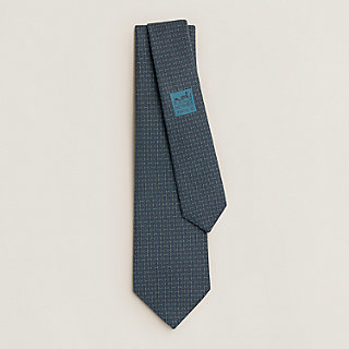 お値下げして9000円！HERMESベージュ Hロゴ スリムシルクネクタイ シルクツイルタイ 《Hグルメット》 - ベージュ | Hermès - エルメス